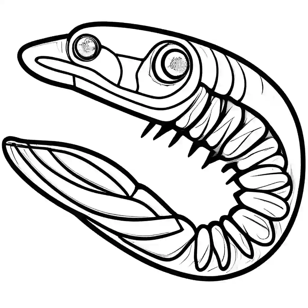 Krill coloring pages